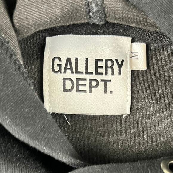 Gallery Dept Art On Display Hoodie Size M Black Josue Thomas Designer Streetwear - Picture 3 of 11